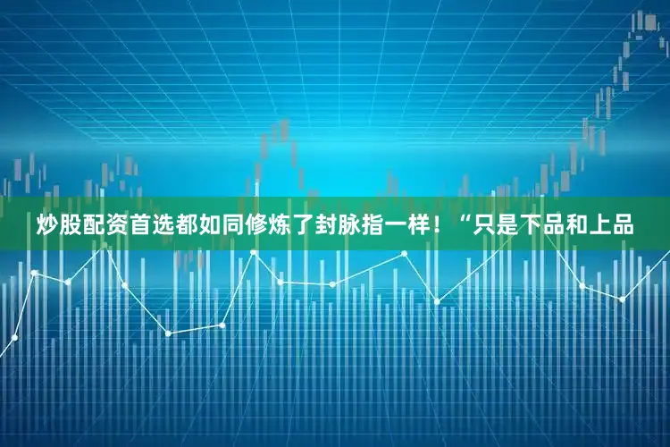 炒股配资首选都如同修炼了封脉指一样！“只是下品和上品